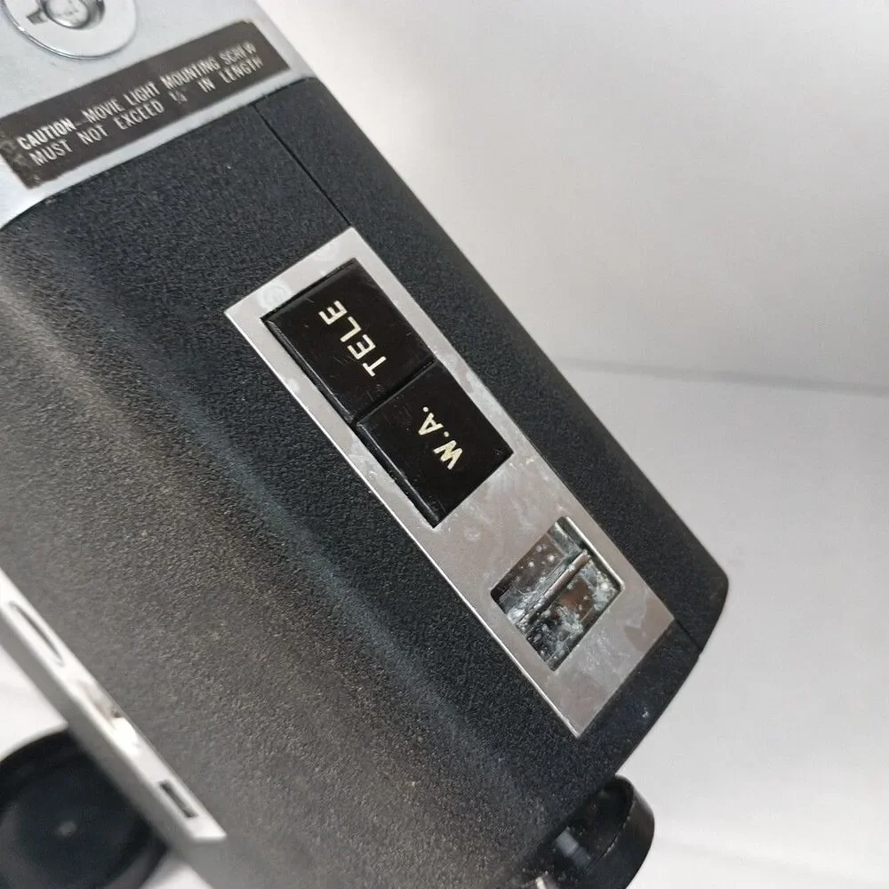 Vintage Argus Super 8 Movie Camera Model‎ 814 W/Box And Docs Untested